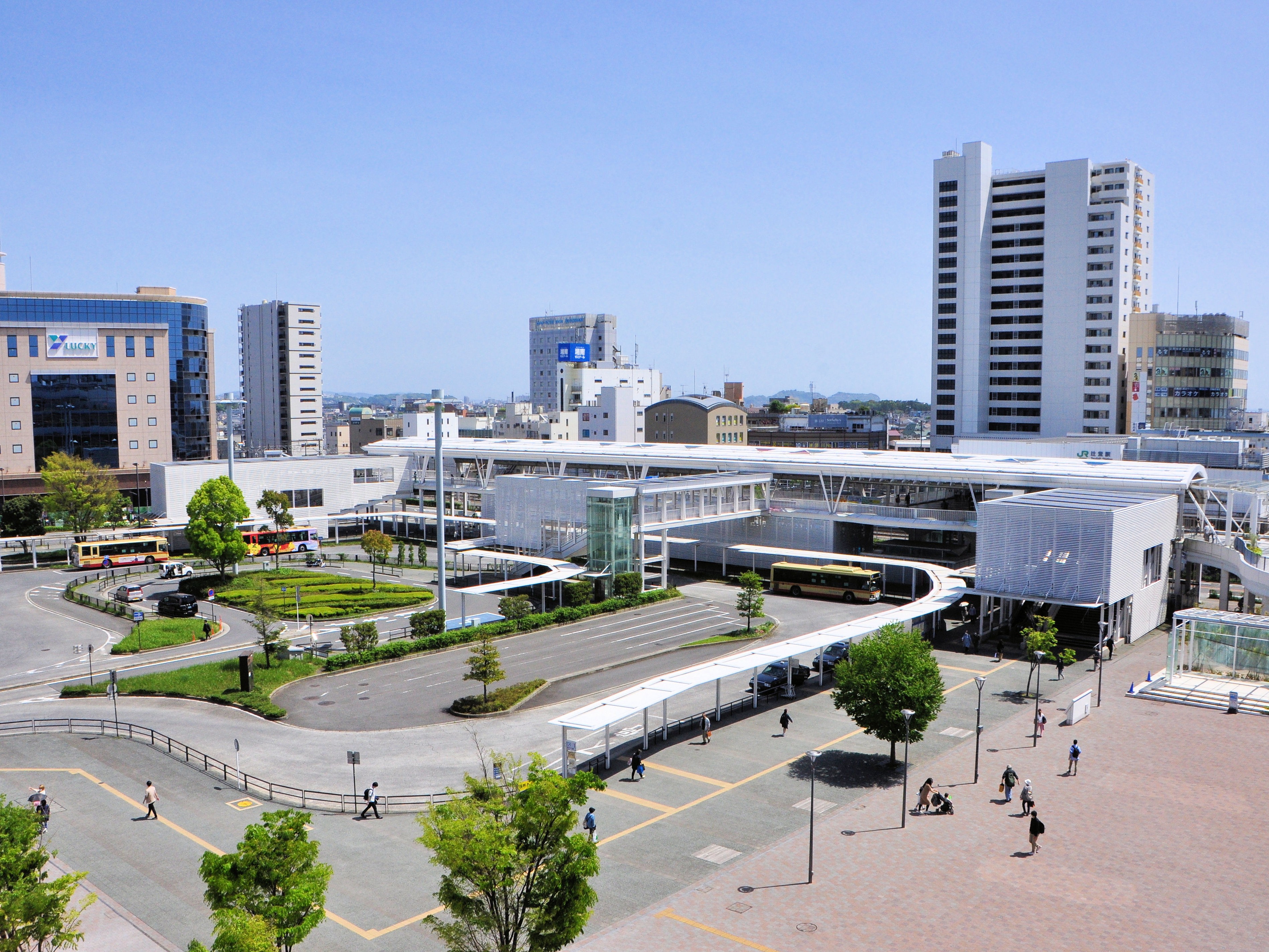JR東海道線「辻堂駅」1400m