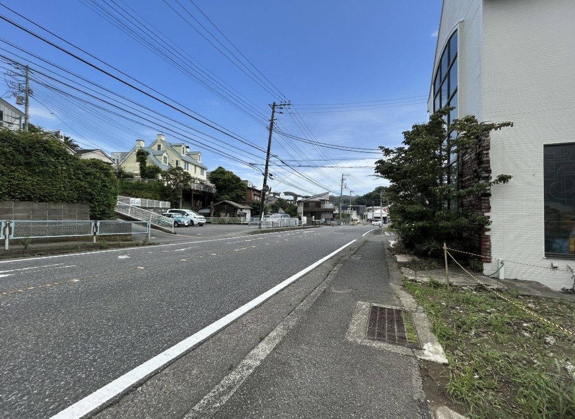 前面道路