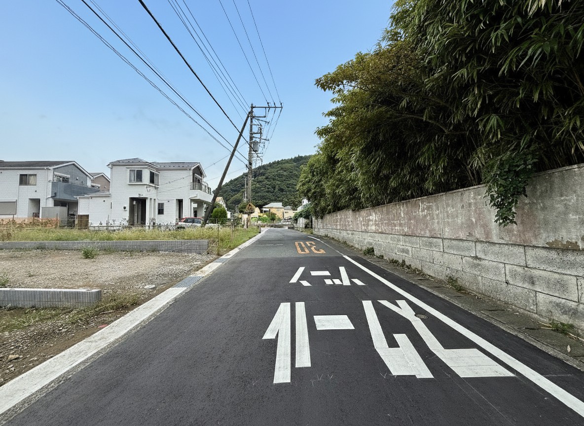 前面道路