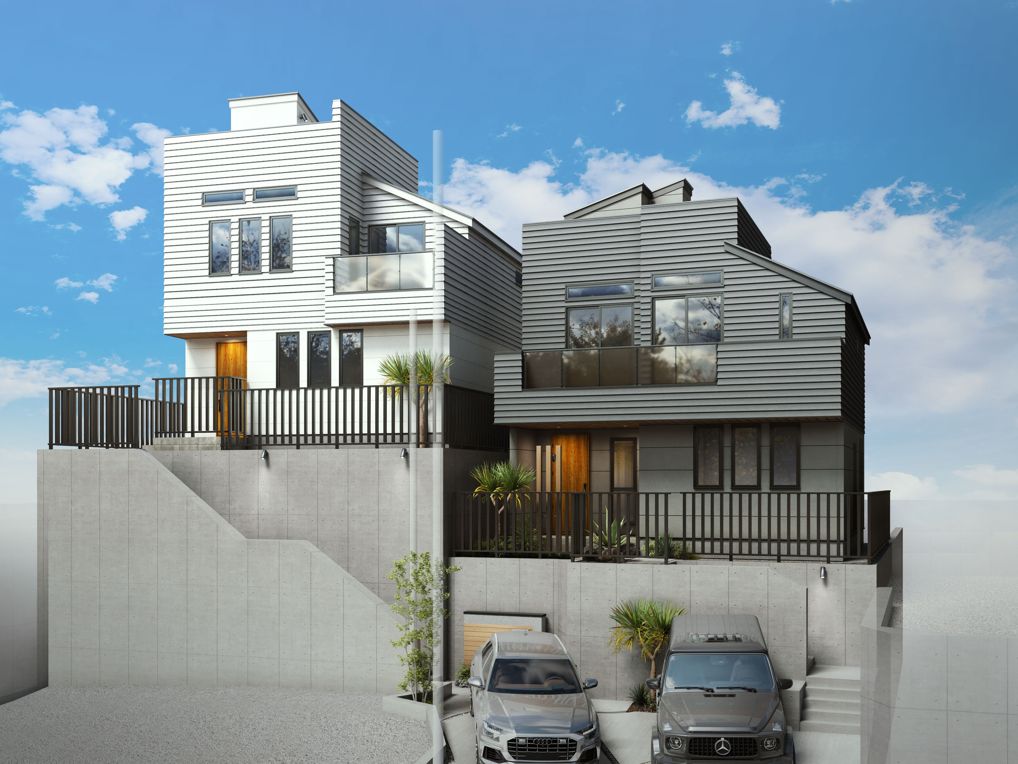 パースで見る理想の住まい。完成が楽しみになるデザインです