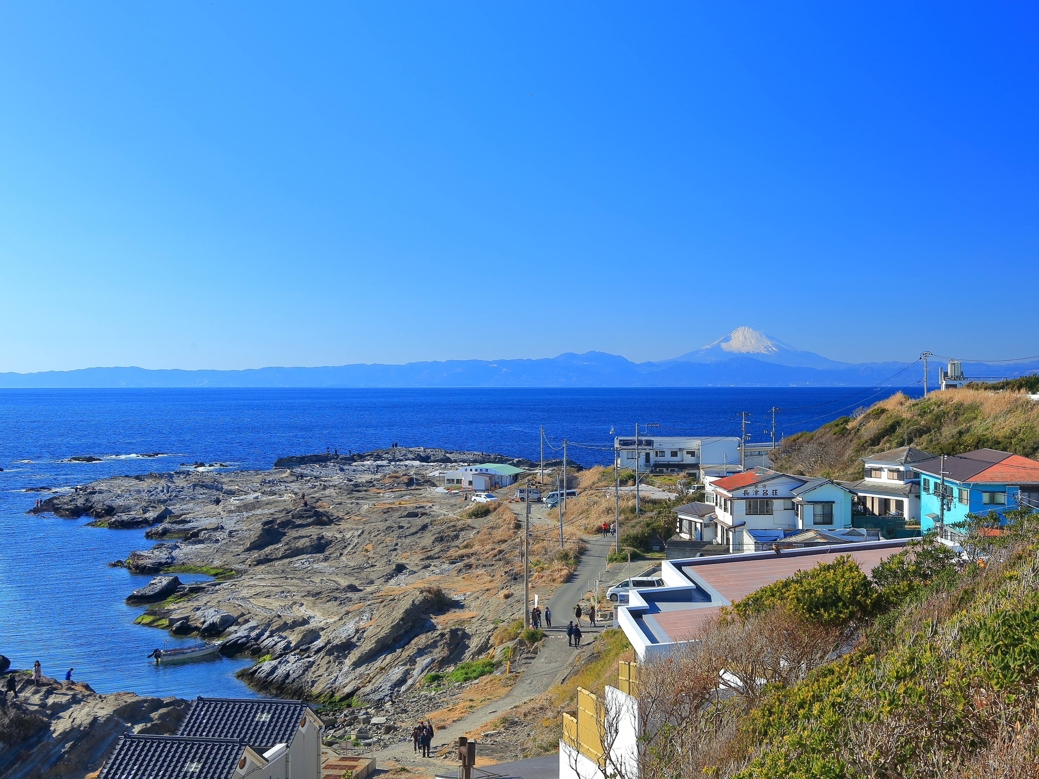 城ヶ島(第一展望台)まで約3.9㎞