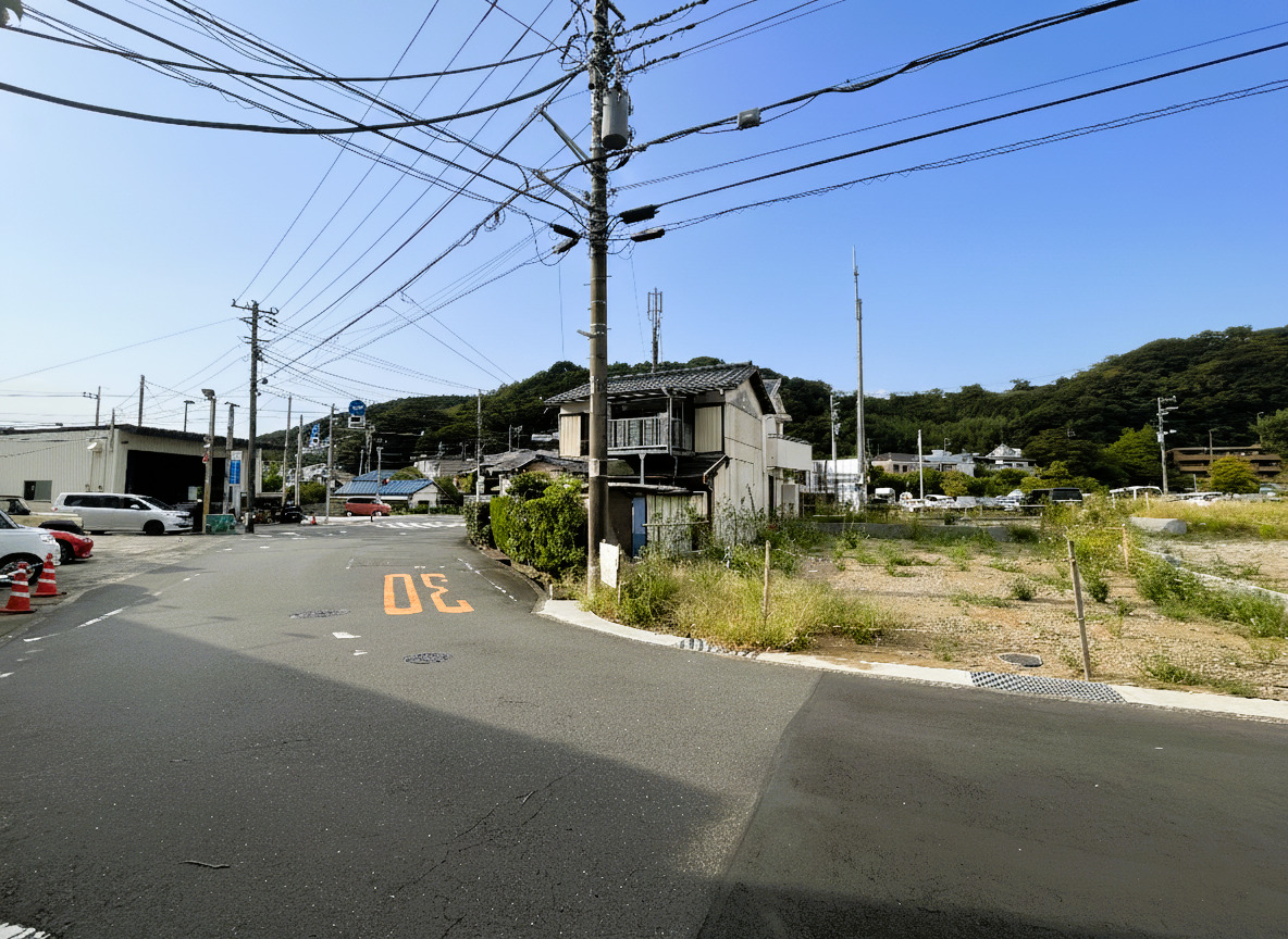 角地のような開放感があり、風通しも良好です