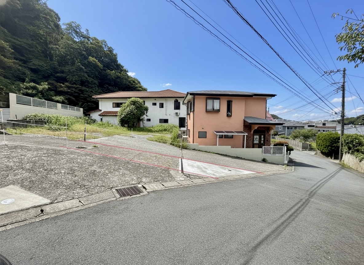 前面道路