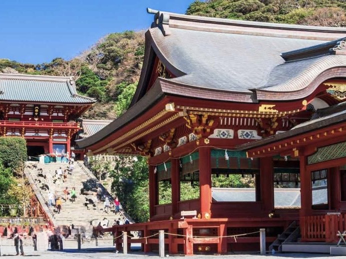 鎌倉八幡宮(2100m)