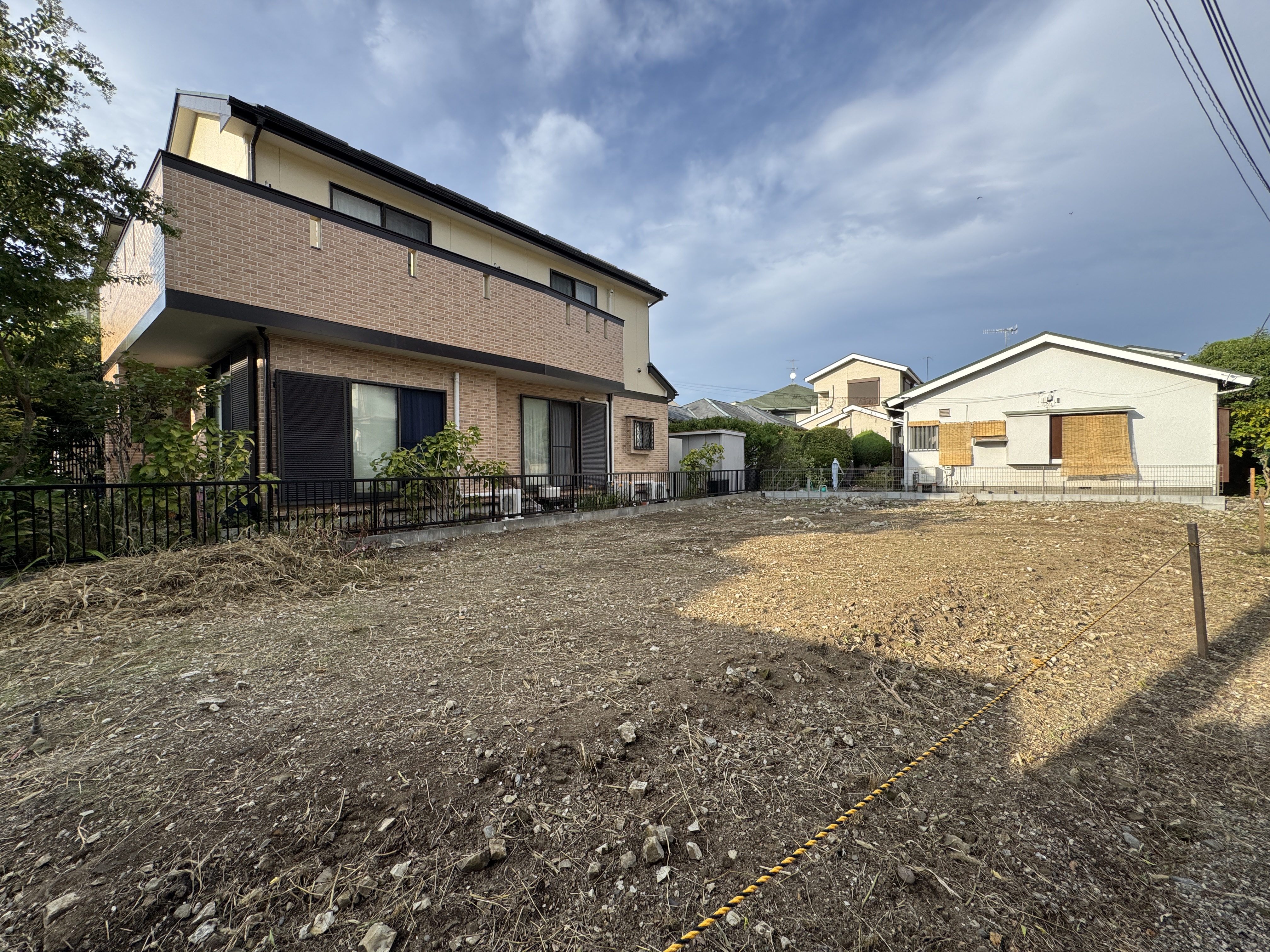 開放感のある土地です