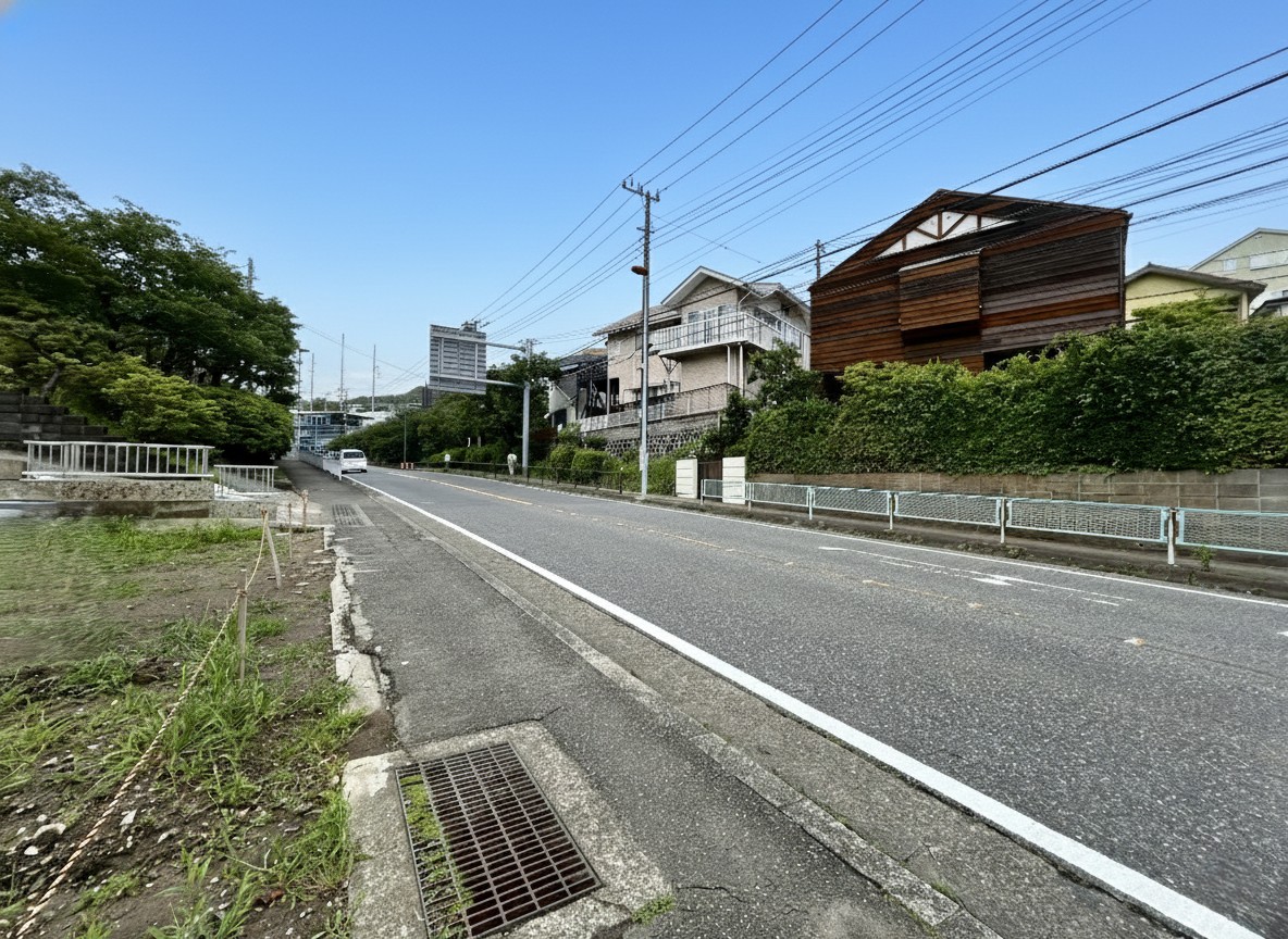 前面道路