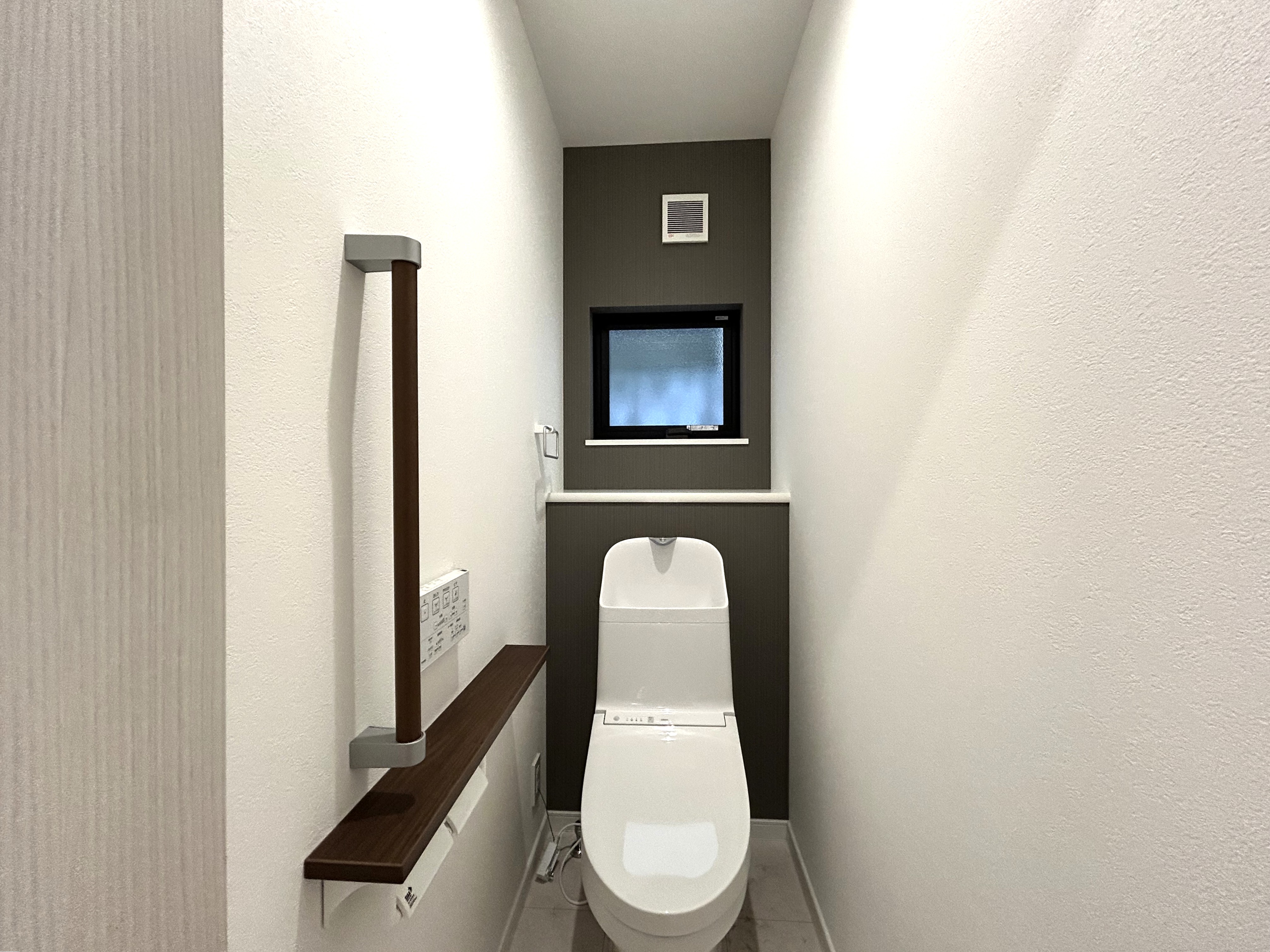 スタイリッシュなトイレスペース