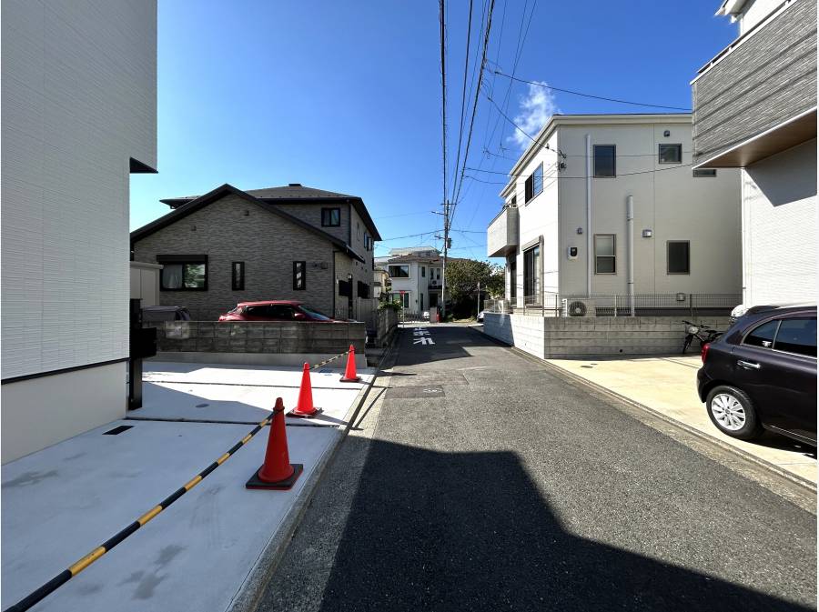 ゆとりある前面道路