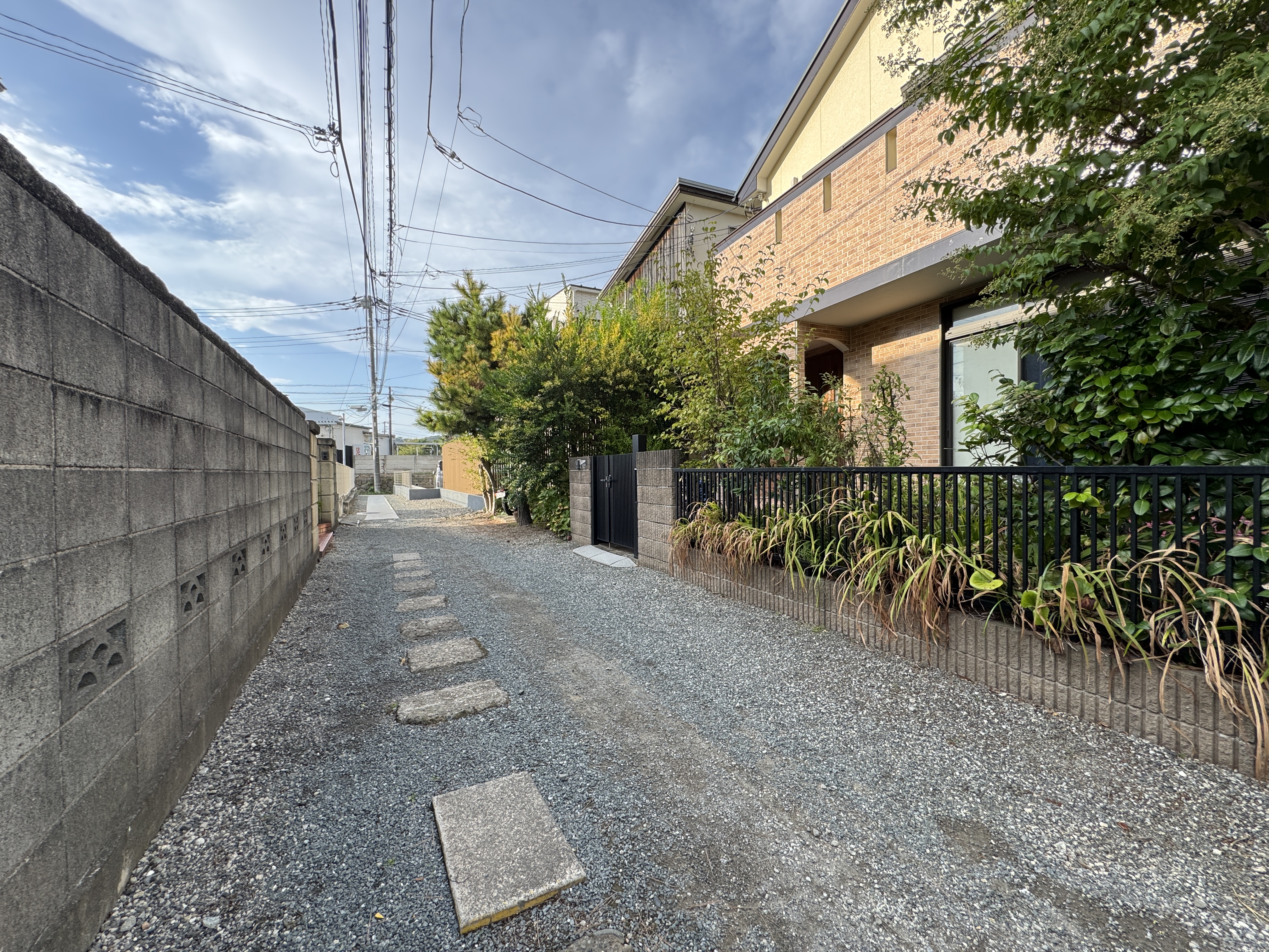 前面道路の私道